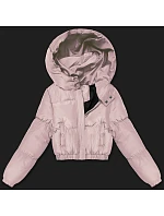 Krátká zimní bunda J Style světle růžová (5M3260-46) Krátká zimní bunda J Style světle růžová (5M3260-46)