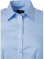 JN keprová halenka s krátkým rukávem 02.0 light blue model 22488345 - Daiber JN keprová halenka s krátkým rukávem 02.0 light blue model 22488345 - Daiber
