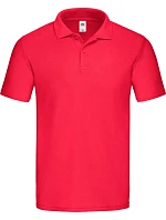 Original Polo Pánské piqué polo model 22449685 red - Fruit of the Loom Original Polo Pánské piqué polo model 22449685 red - Fruit of the Loom