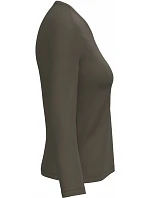Kariban K 382 Dámské tričko do V s dl. rukávem 20.K382 dark khaki Kariban K 382 Dámské tričko do V s dl. rukávem 20.K382 dark khaki