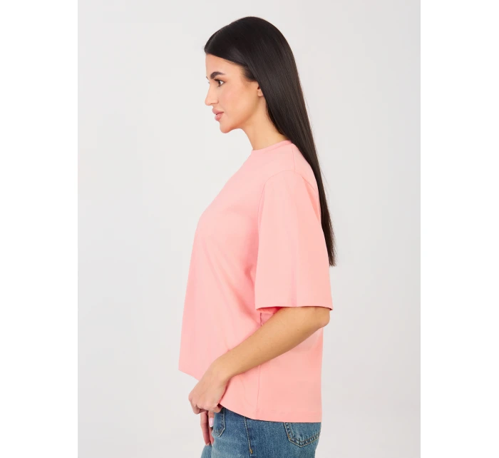 T shirt RV TS model 21888837 brzoskwiniowy - FPrice T shirt RV TS model 21888837 brzoskwiniowy - FPrice