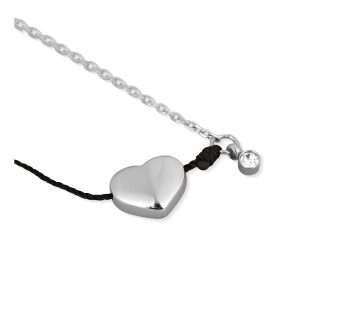 Náramek VUCH Shiny Heart Black Náramek VUCH Shiny Heart Black