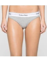 Tanga F3786E-020 šedá - Calvin Klein