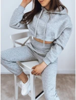 Dámská tepláková souprava světle šedá Dstreet model 21964603 - FashionStreet
