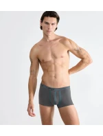 Pánské boxerky Start Hipster C2P box - BROWN - LIGHT COMBINATION - šedá- černá M003 - SLOGGI Pánské boxerky Start Hipster C2P box - BROWN - LIGHT COMBINATION - šedá- černá M003 - SLOGGI