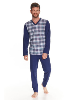 Pánské pyžamo model 18428266 tmavě modré - Taro