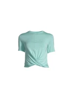 CASALL Delight Short Wrap Tee mint