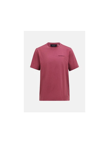 Pánské tričko PEAK PERFORMANCE M Original Small Logo Tee, červené