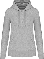 Kariban K 4028 Dámská eco-friendly mikina s kapucí 20.4028 oxford grey