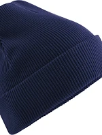Beechfield B 830N Pletená čepice z bio bavlny 53.830N oxford navy