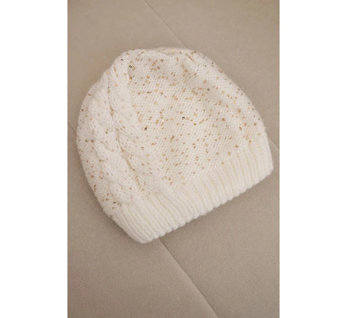 Dámská čepice Amira model 21878025 bílá - K-Fashion