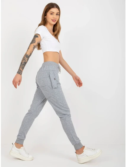 Dámské tepláky EM DR HS 20 202.67 šedá - FPrice Dámské tepláky EM DR HS 20 202.67 šedá - FPrice