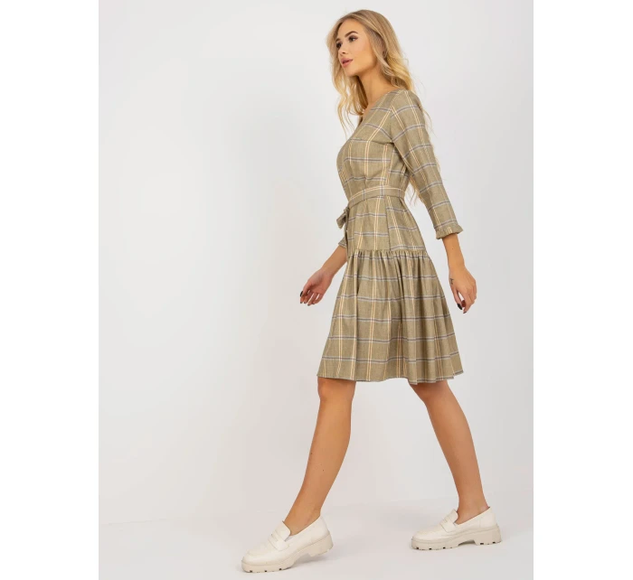 LK SK 507786 šaty.16P černá a žlutá LK SK 507786 šaty.16P černá a žlutá