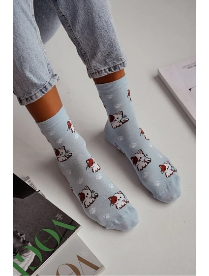 Dámské ponožky Malé kočky model 22091506 - Milena