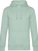 B&C KING Hooded_° Pánská mikina s kapucí 01.U02K aqua green