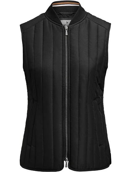 James Harvest Scarsdale Vest Women Dámská prošívaná vesta 62.1058 black James Harvest Scarsdale Vest Women Dámská prošívaná vesta 62.1058 black
