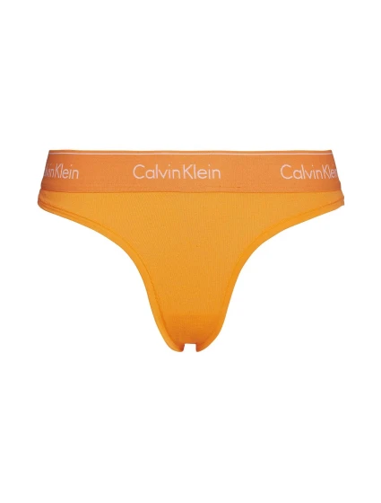 Kalhotky QF1671E-6TQ oranžová - Calvin Klein