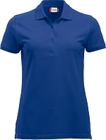 Clique Classic Marion S/S Dámské piqué polo z těžké bavlny 67.8246 deep blue