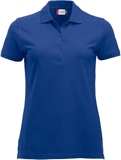 Clique Classic Marion S/S Dámské piqué polo z těžké bavlny 67.8246 deep blue