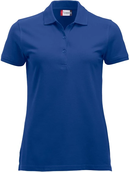 Clique Classic Marion S/S Dámské piqué polo z těžké bavlny 67.8246 deep blue Clique Classic Marion S/S Dámské piqué polo z těžké bavlny 67.8246 deep blue