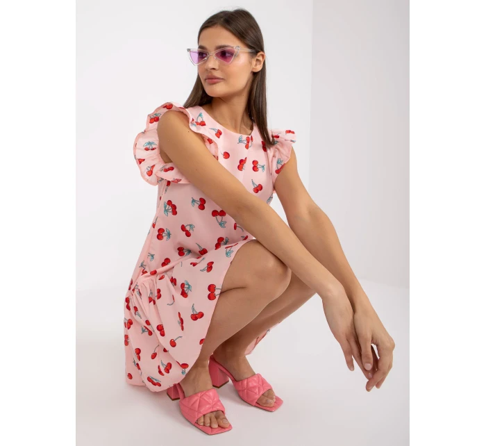 Šaty LK SK 506950 1.12P světle růžová Šaty LK SK 506950 1.12P světle růžová