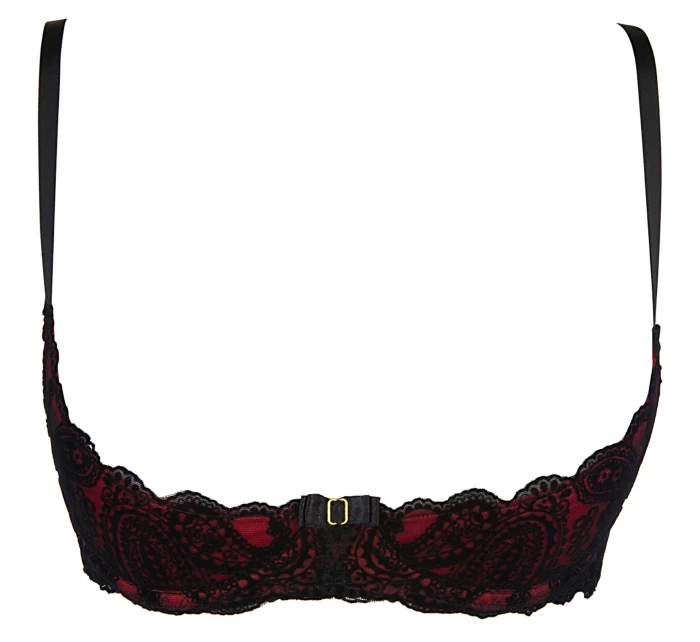 Podprsenka V-10041 černá/červená - Axami