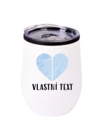 Personalizovaný termohrnek "bowl" - dvě mapy jako srdce Personalizovaný termohrnek "bowl" - dvě mapy jako srdce