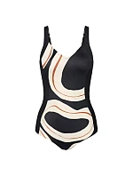Dámské jednodílné plavky Summer Allure OW 01 černé - Triumph