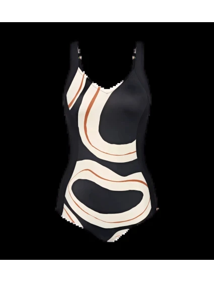 Dámské jednodílné plavky Summer Allure OW 01 černé - Triumph