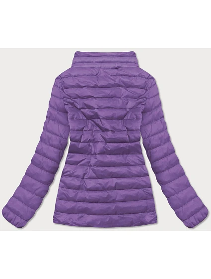 Lehká fialová dámská prošívaná bunda model 17050613 - J.STYLE