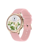 Dámské chytré hodinky Rubicon RNCF02-2 Gold + Strap Pink Dámské chytré hodinky Rubicon RNCF02-2 Gold + Strap Pink