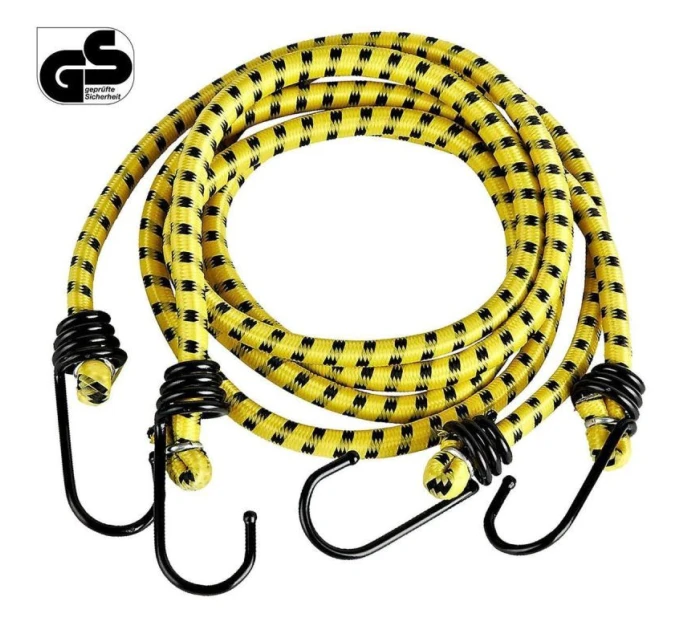 PŘEPRAVNÍ UPEVŇOVACÍ POPRUH S NAPÍNÁKEM A GUMAMI 5KS DUNLOP