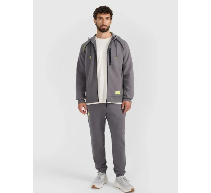 Pánská mikina s kapucí 4F 4FRAW25TSWSM2456-23S