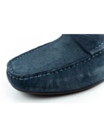 Wrangler pánské polobotky mokasíny Maifield Suede přírodní kůže námořnická modř Wrangler pánské polobotky mokasíny Maifield Suede přírodní kůže námořnická modř