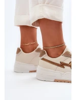 Dámské tenisky na platformě béžové Zeparine Dámské tenisky na platformě béžové Zeparine