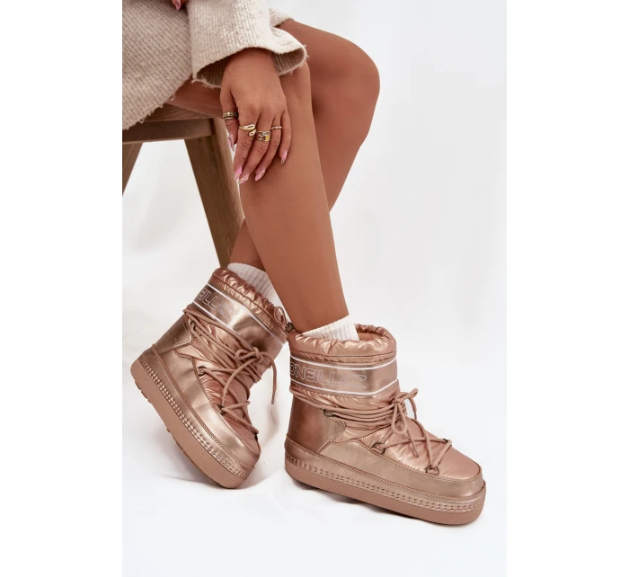 sněhule s šněrováním  WOMEN HIGH Zlaté model 21712550 - O'neill
