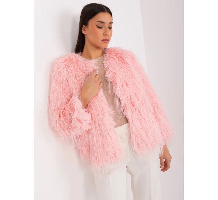 Bunda AT KR 2359.96P světle růžová Bunda AT KR 2359.96P světle růžová