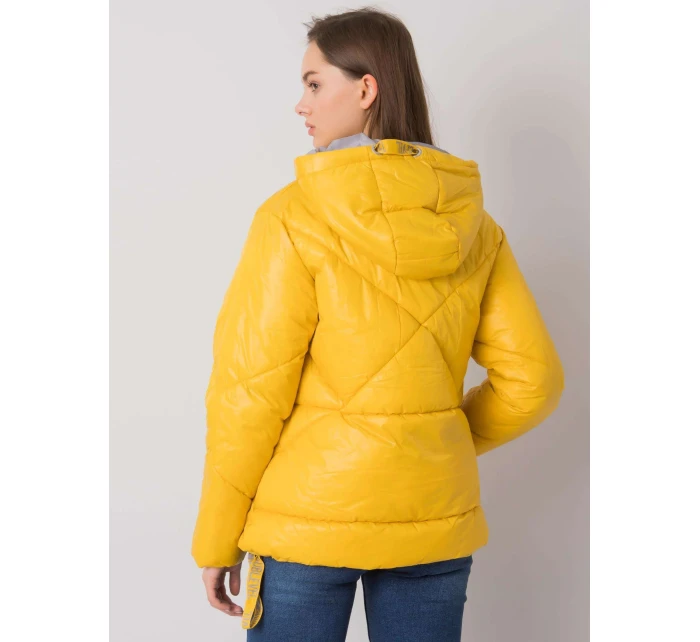 Bunda D50048Y44495A3 žlutá
