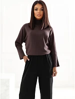 Sweter IR SW model 22550461 brązowy - FPrice Sweter IR SW model 22550461 brązowy - FPrice