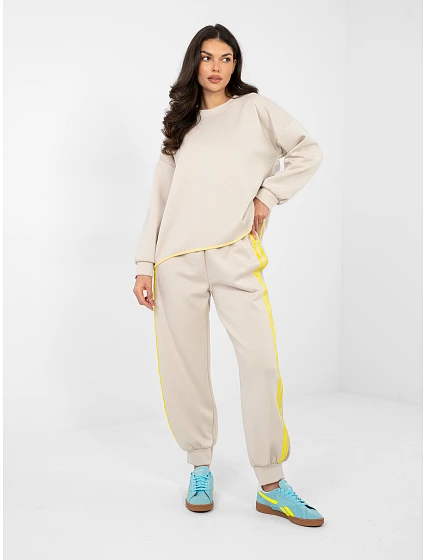 IT DR tepláky 22216.95 světle béžové IT DR tepláky 22216.95 světle béžové