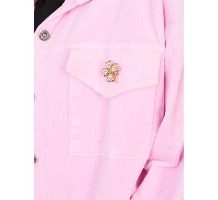 IT KR bunda FL10163.10 světle růžová