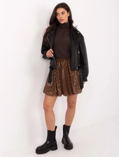 Spódnica MI SD model 21724573 brązowy - FPrice