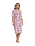 Dámská noční košile 15231-304-2 růžová-potisk - Pastunette Dámská noční košile 15231-304-2 růžová-potisk - Pastunette