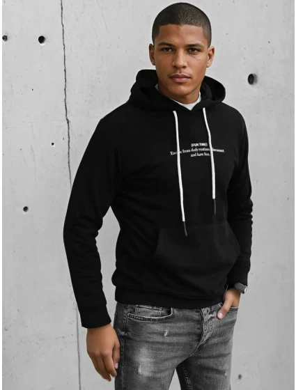 Pánská černá mikina Dstreet model 21966787 - FashionStreet