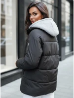 Dámská prošívaná zimní bunda SPACE black FashionStreet TY4070