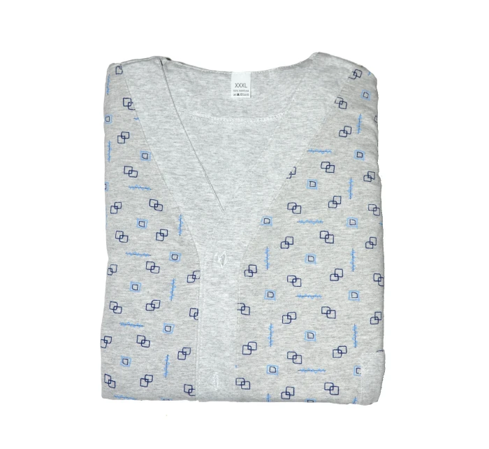 Pánské rozepínací pyžamo Gucio dł/r M-2XL