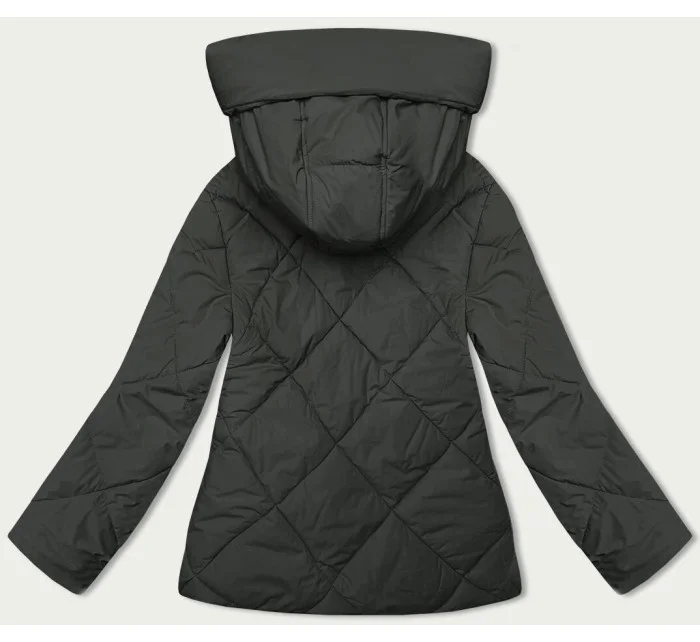 Dámská bunda v army barvě pro přechodné období (5M3175-136) Dámská bunda v army barvě pro přechodné období (5M3175-136)