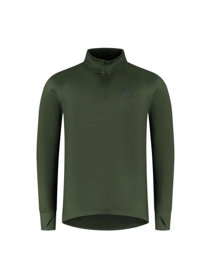 Rogelli bluza do biegania ESSENTIAL zielona L Rogelli bluza do biegania ESSENTIAL zielona L