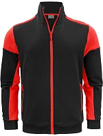 Printer Prime Sweater Full Zip Men Pánská mikina 61.2061 black/red