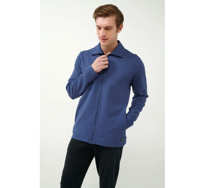 Vamp - Klasická modrá tepláková souprava 21686 - Vamp Vamp - Klasická modrá tepláková souprava 21686 - Vamp